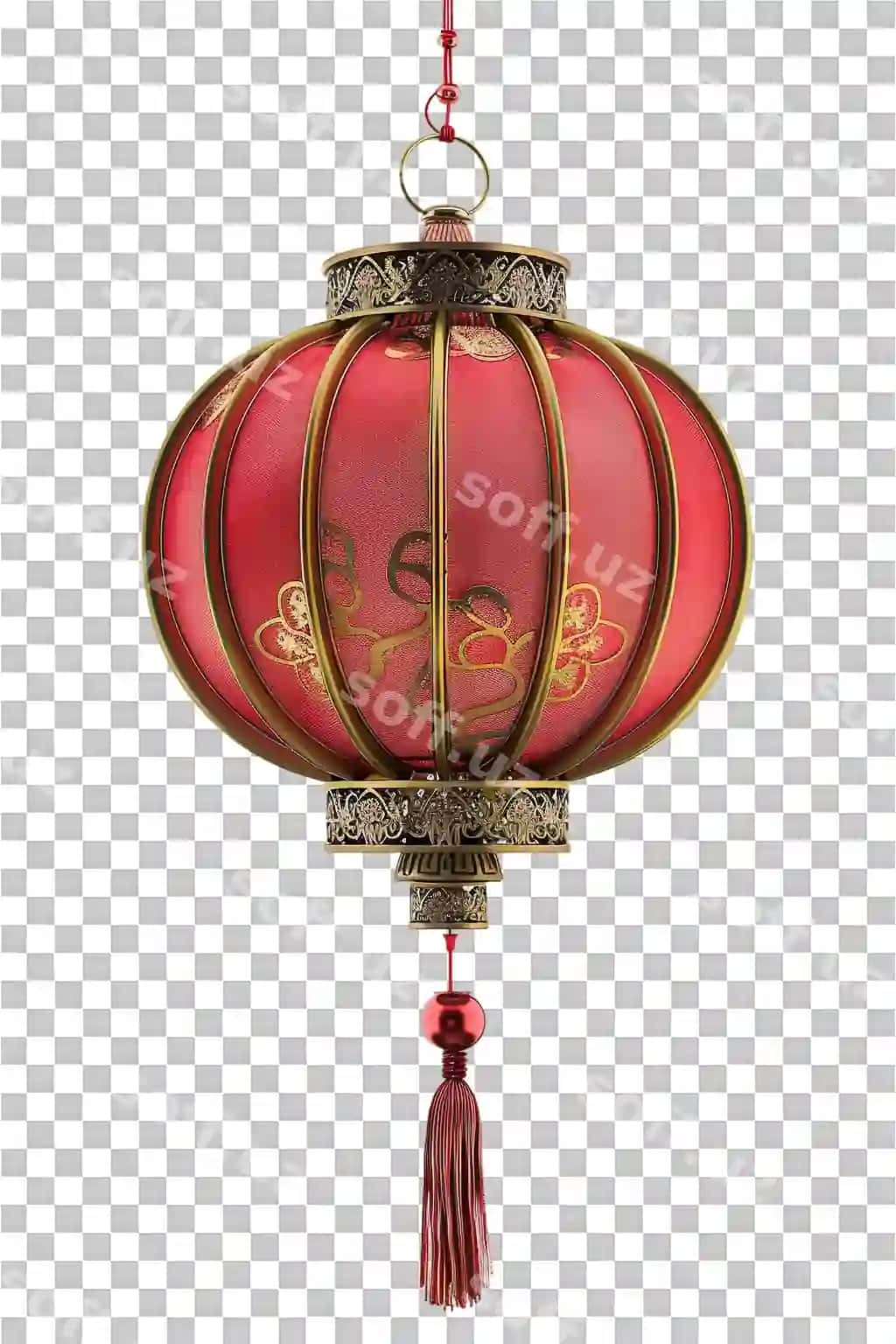 Xitoy feni shaffoffonda ajraltirilgan | Chinese lantern isolated transparent background