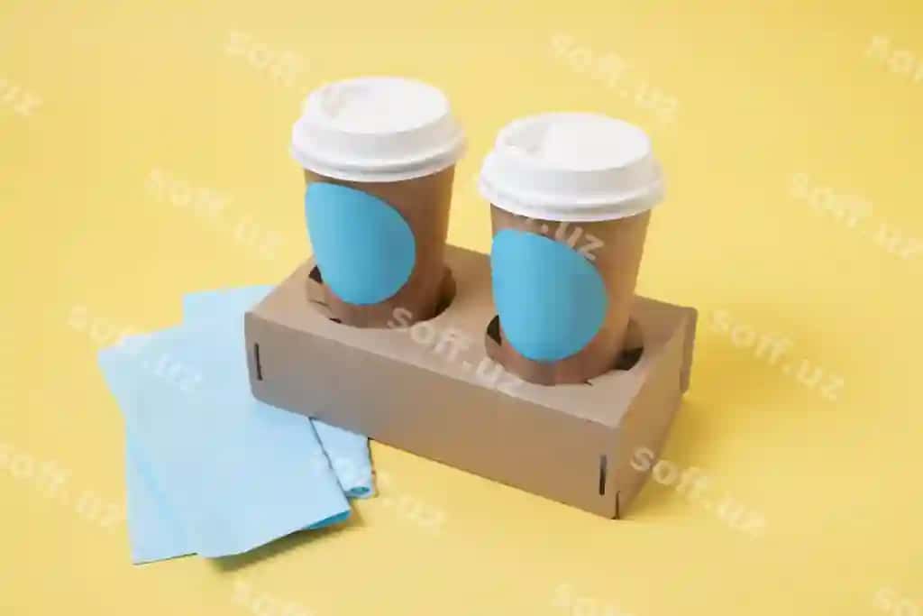 Shtill life ovqat yetkazib berish namunasi | Still life food delivery mockup