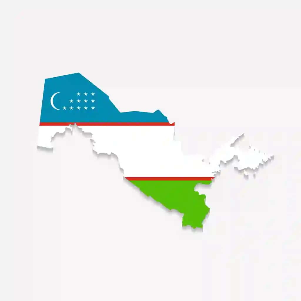 O'zbekiston xaritasi bilan bepul vektor mustaqillik kuni dizayni | Free vector independence day design with map uzbekistan