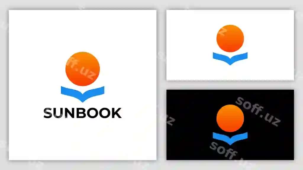 Zamonaviy ijodiy minimalizm oddiy noyob gradient logotip dizayni | Modern creative minimalist simple unique gradient logo design