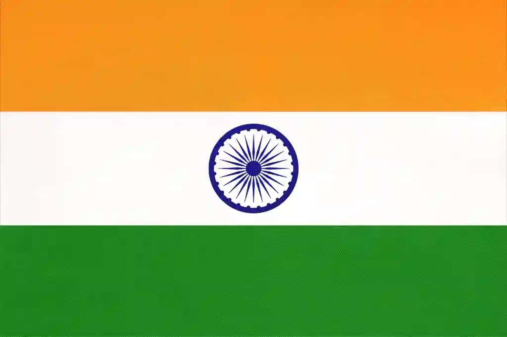 Hindiston milliy mato bayrog'i | India national fabric flag