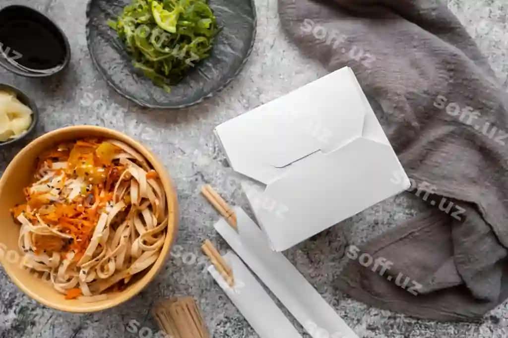 Xitoy ovqati namuna dizayni | Chinese food mockup design