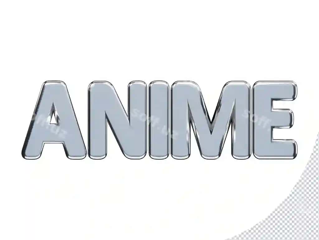 Anime matn effekti 3D renderlash vektor illyustratsiyasi | Anime text effect 3d rendering vector illustration