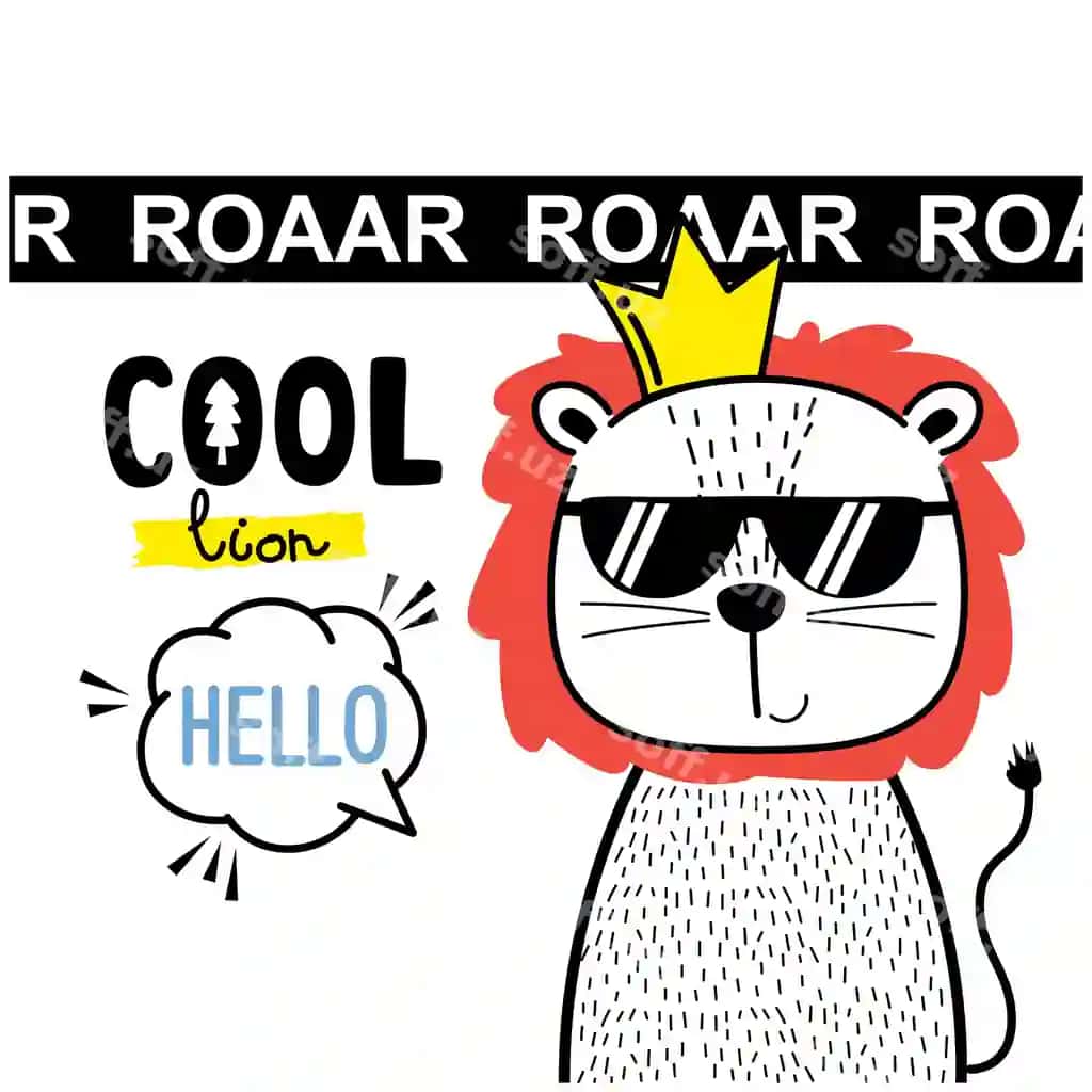 Mazali hayvon kartunlari sovuq sher | Cool lion funny animal cartoon