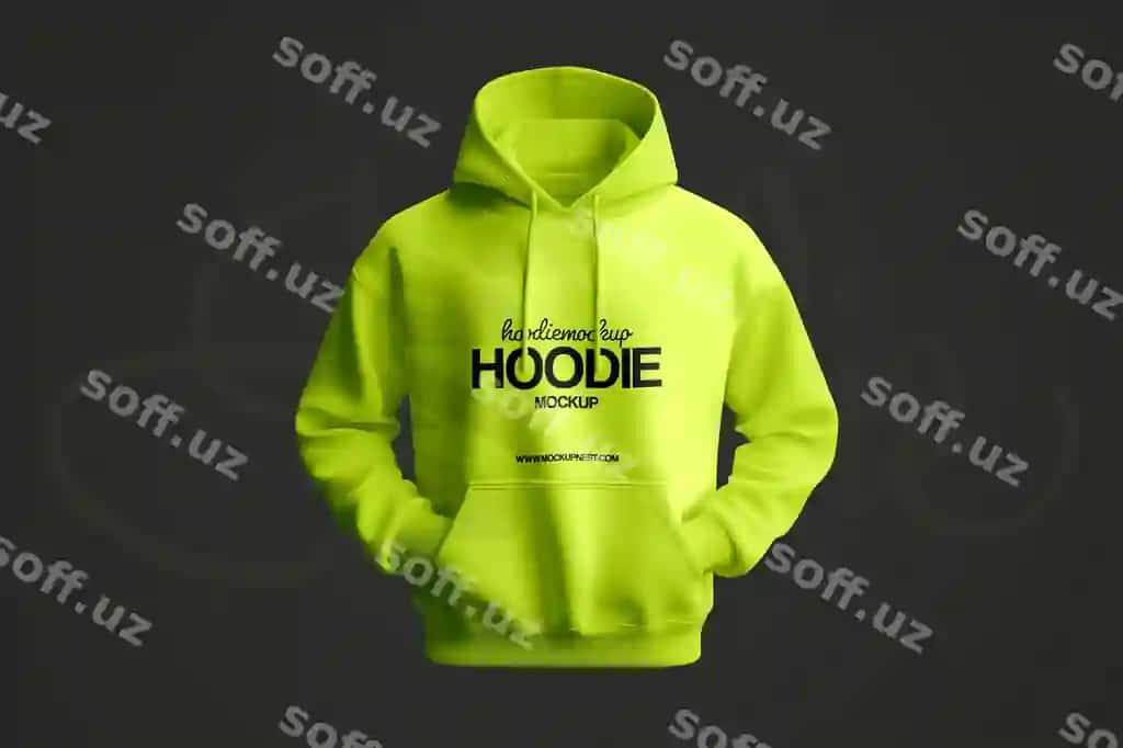 Hoddie maketi psd fayli bepul yuklab olish | Free hoddie mockup psd file free download