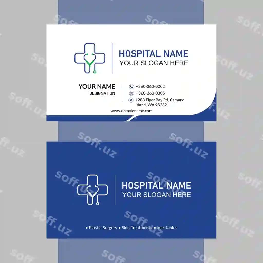 Zamonaviy biznes karta dizayni | Modern business card design