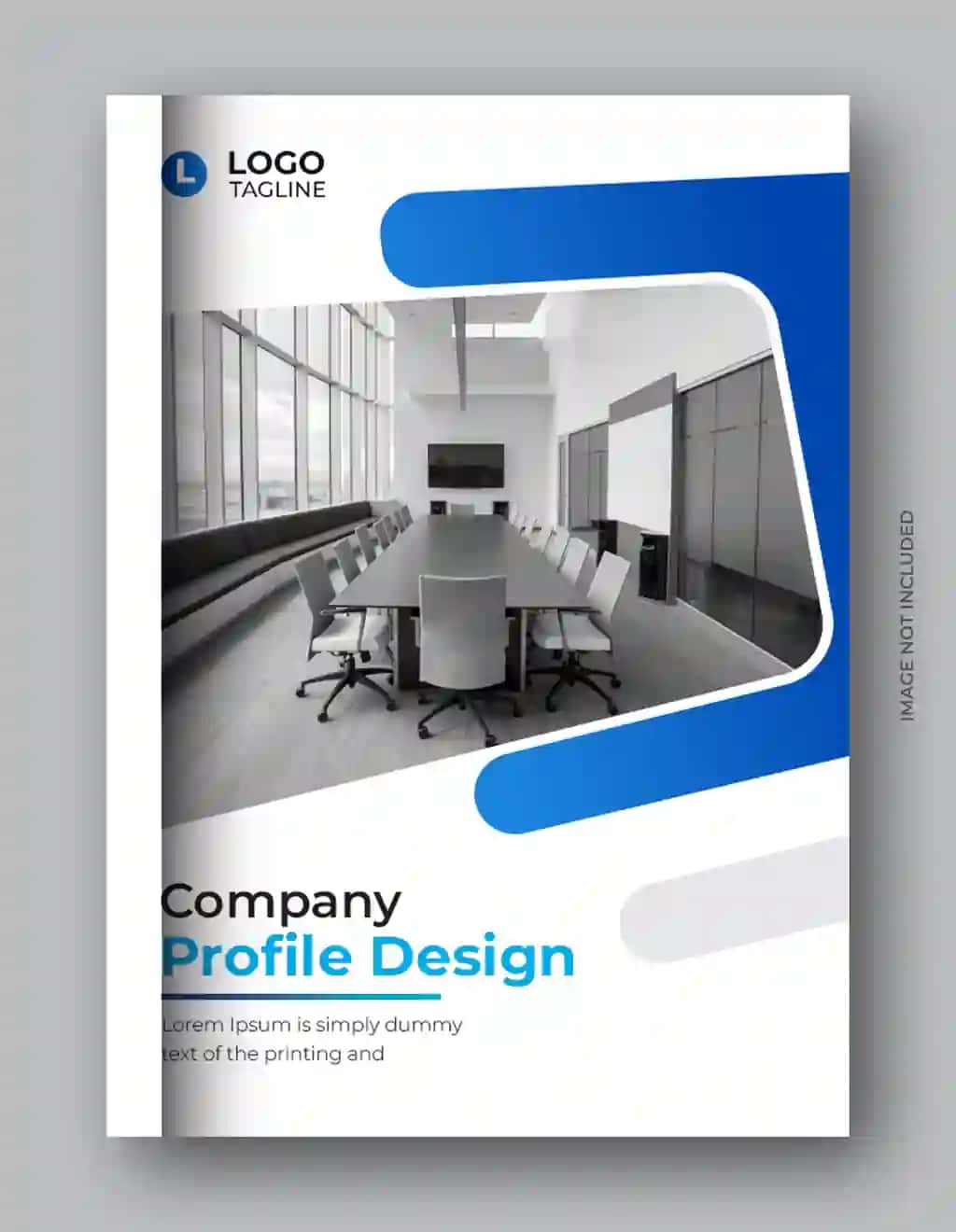 Kompaniya profili korporativ a4 risoladagi dizayn biznes shabloni | Company profile corporate a4 brochure layout design business template