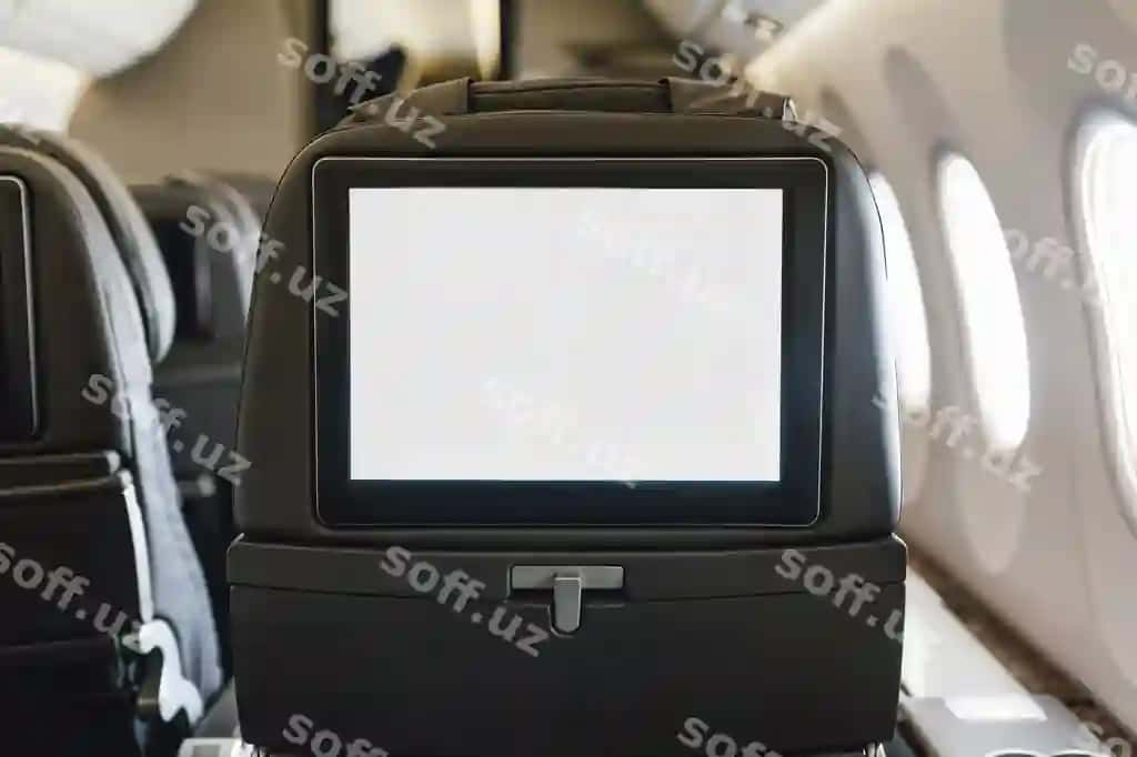 Bo'sh samolyot ekrani | Blank airplane screen 2