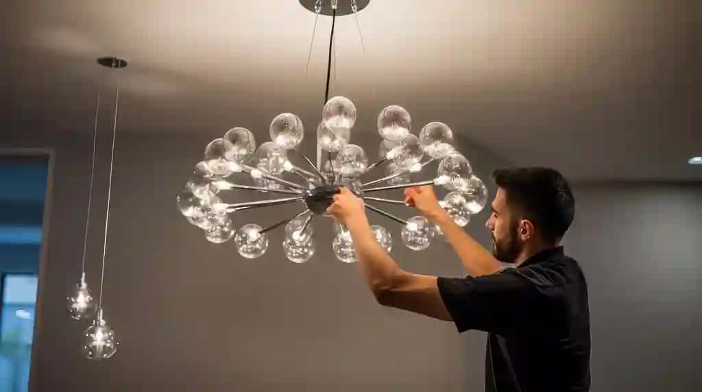 Shiftga yorug'lik moslamasini o'rnatish | Ceiling install light fixture