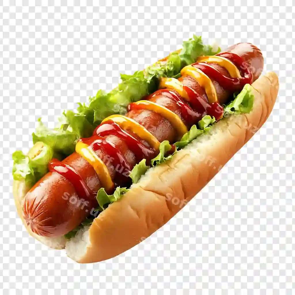 Xantal ketchupli mazali hot-dog | Delicious hot dog with mustard ketchup