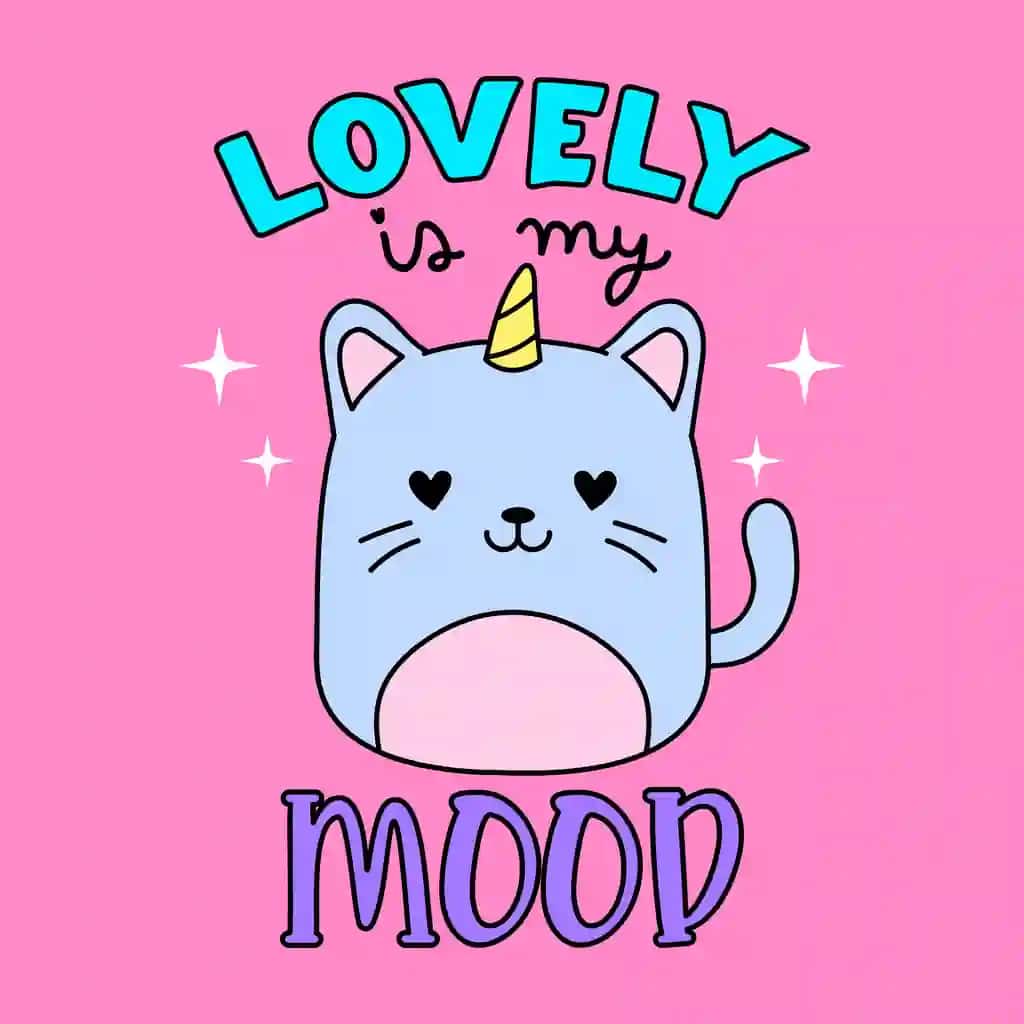 Mening kayfiyatimdagi yagona shoxli mushuk juda yoqimli | Lovely is my mood cat unicorn