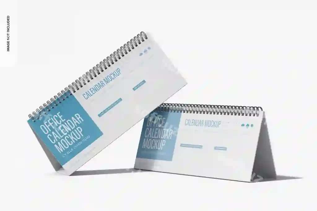 Ofis kalendarlar maketi | Office calendars mockup