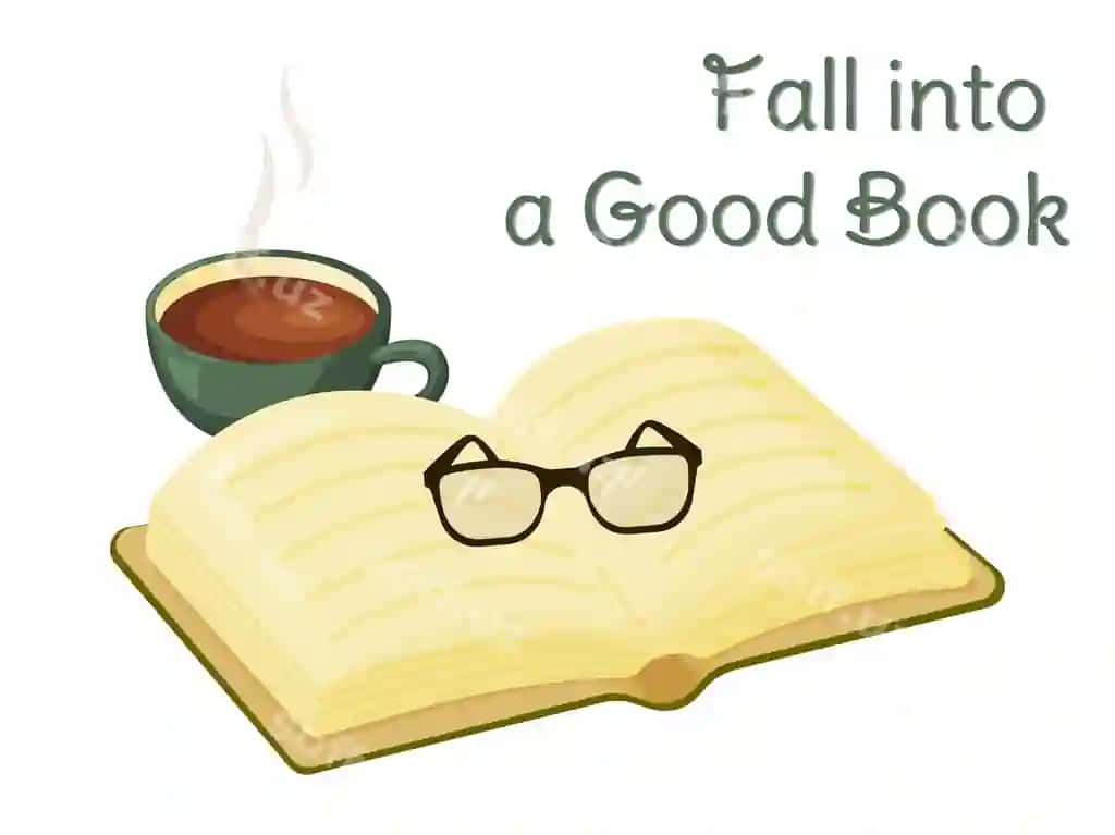 Yaxshi kitobning qulay kontseptsiyasiga tushib qoling | Fall into good book cozy concept