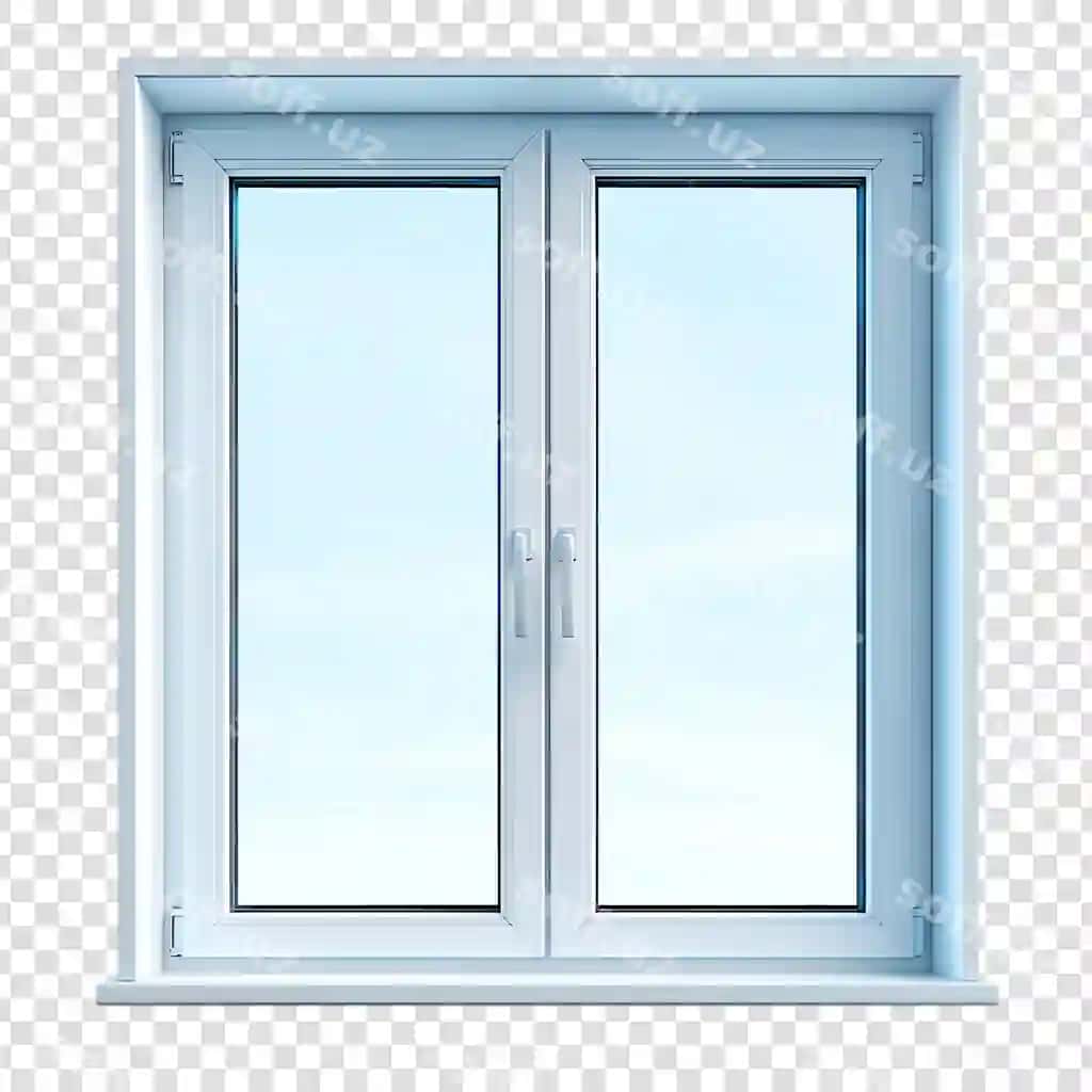 Oq oyna ko'k osmon ko'rinishi bilan uy yaxshilash | White window with blue sky view home improvement