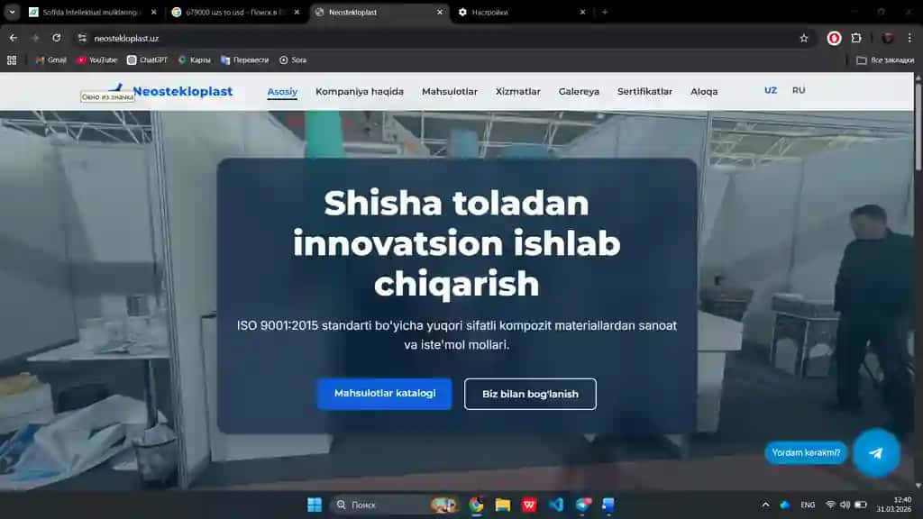 MCHJ websayti ru | uz ikki tilli