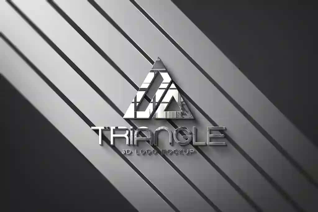 3D logotip shabloni | 3d logo mockup template