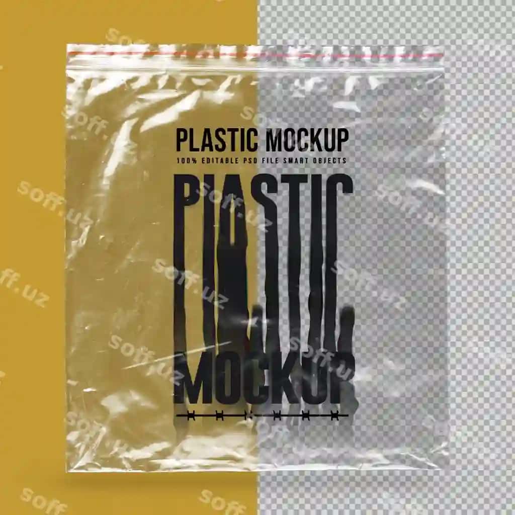 Plastik namuna | Plastic mockup 2