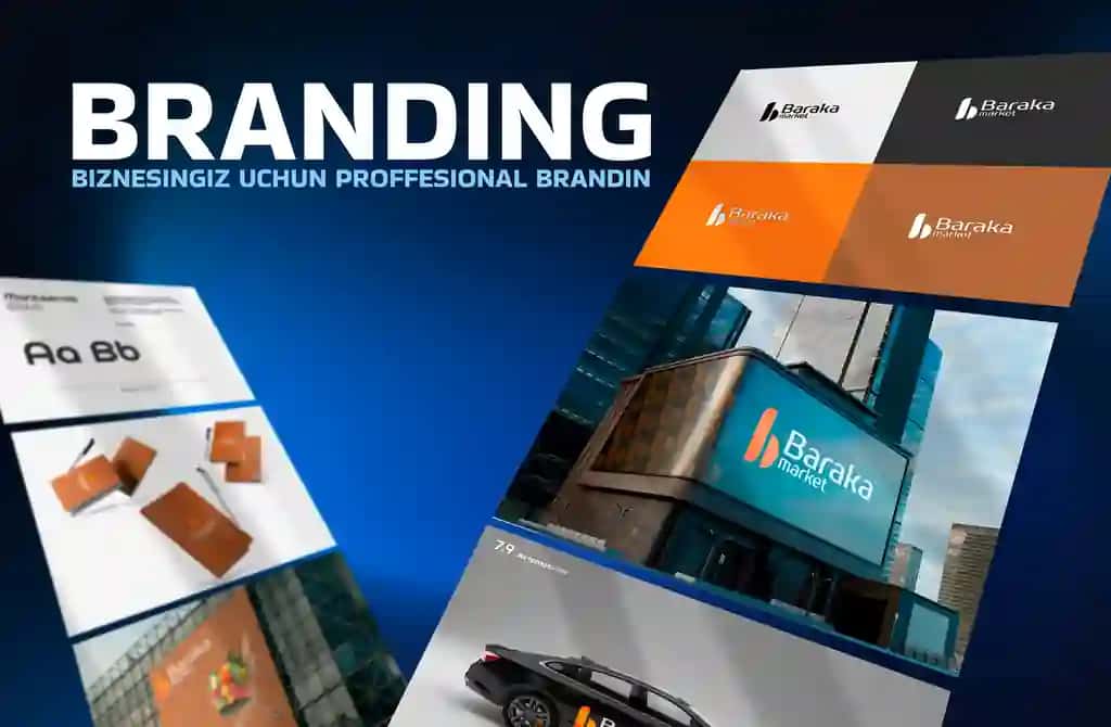 Sizning biznesingiz uchun proffesional va sifatli Branding xizmati!