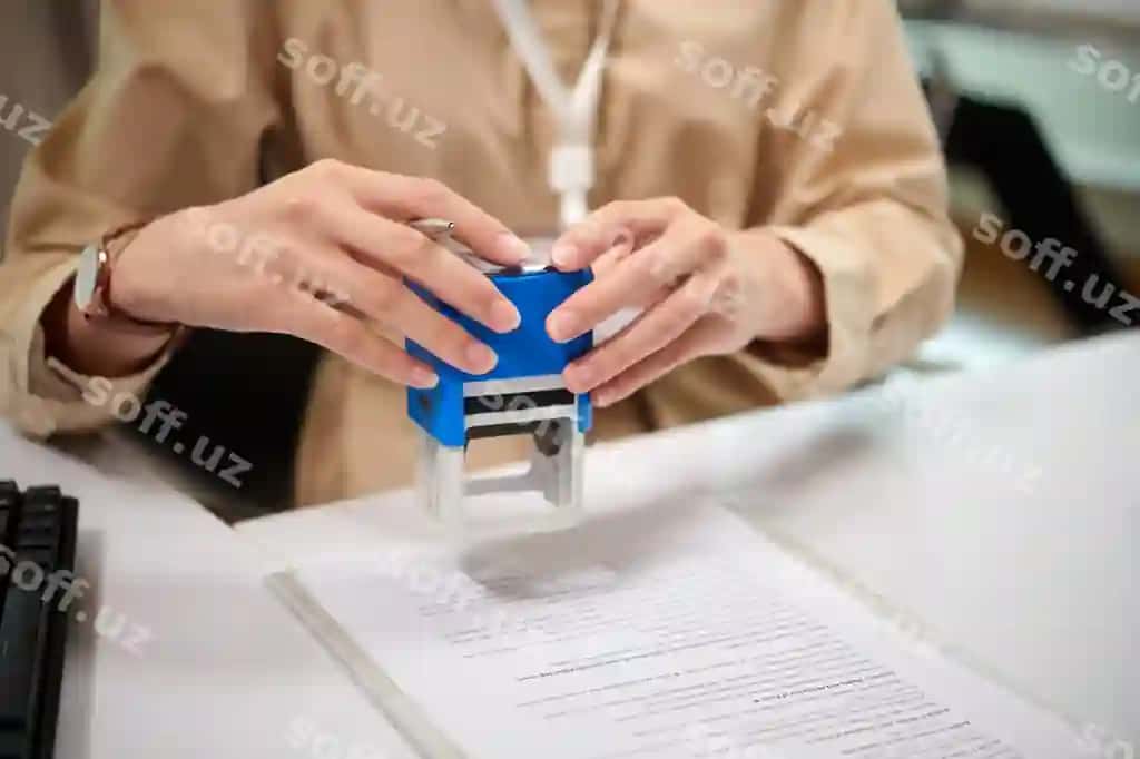 Bank menejeri hujjatni yopish | Bank manager sealing document