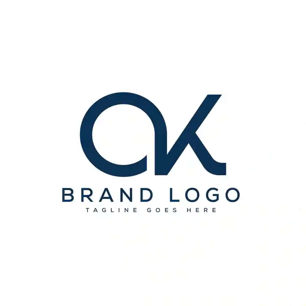 Ko harfi bilan yaratilgan ijodiy vektor logotiplari | Creative vector logos with letter ko