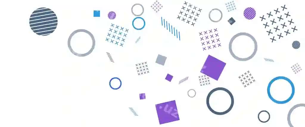 Memfis geometrik uslubidagi mavhum dizayndagi rangli vektor bannerlar | Colorful vector banners with abstract design memphis geometric style