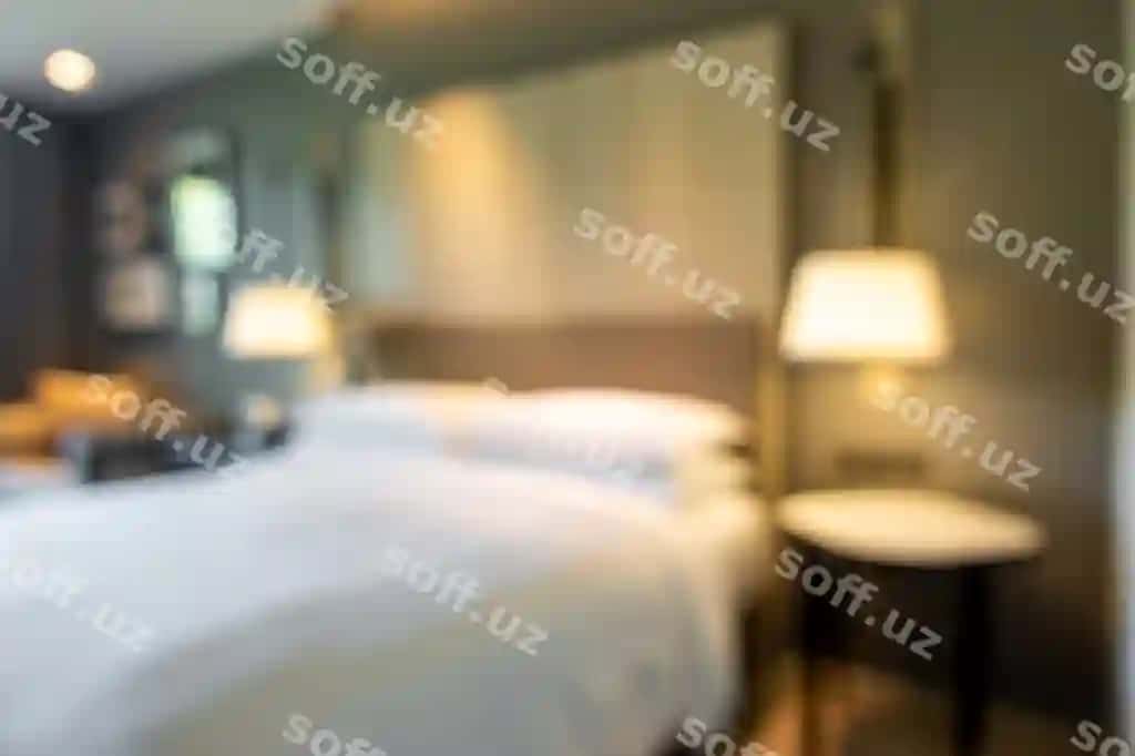 Noaniq uy xonasi ichki | Blurred bedroom interior