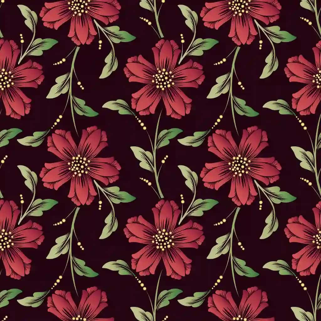 To'qimachilik gul barglari yozgi moda | Textile floral leaf summer vogue