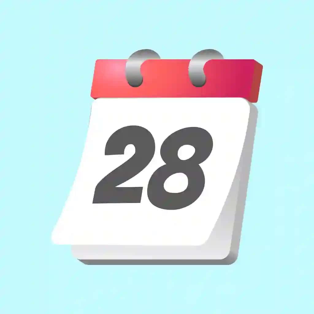 Kalendar piktogramma vektor tasviri | Calendar icon vector illustration