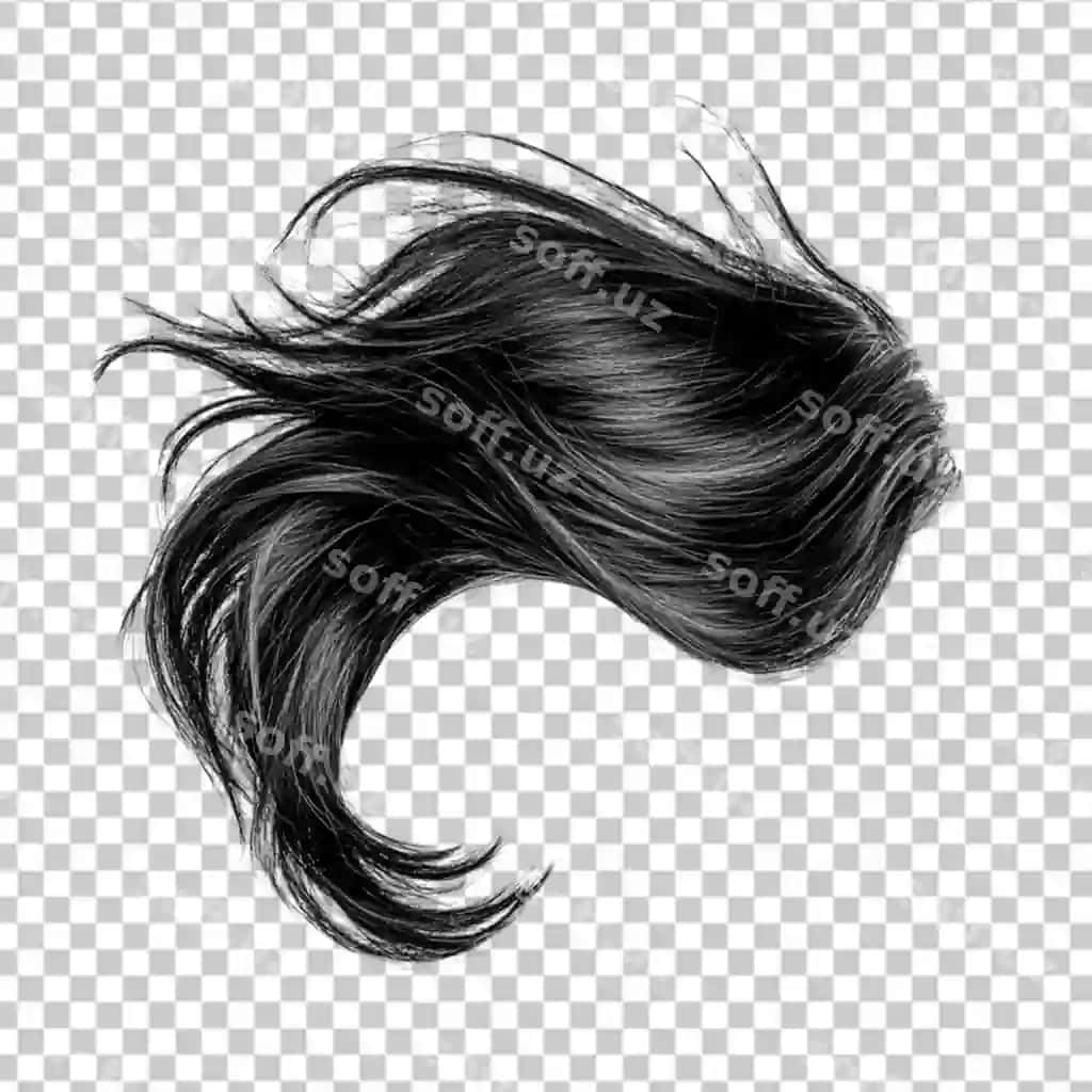 Uzun to‘g‘ri soch qo‘shiq sochi | Long straight wig hair