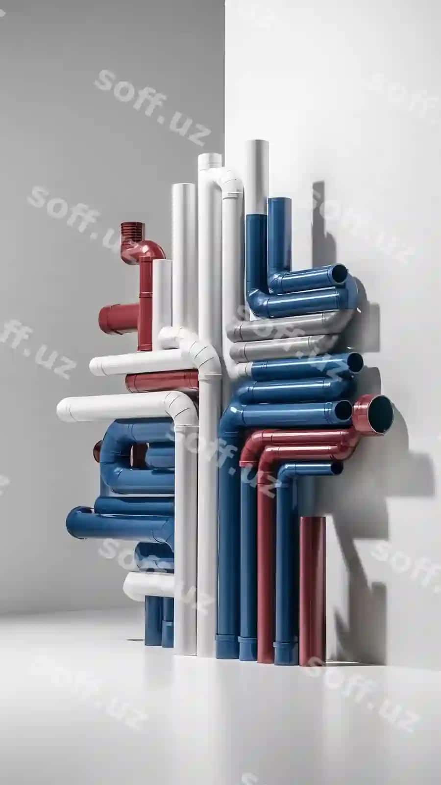Qurilish PVX quvurlari tarkibi | Construction pvc pipes composition