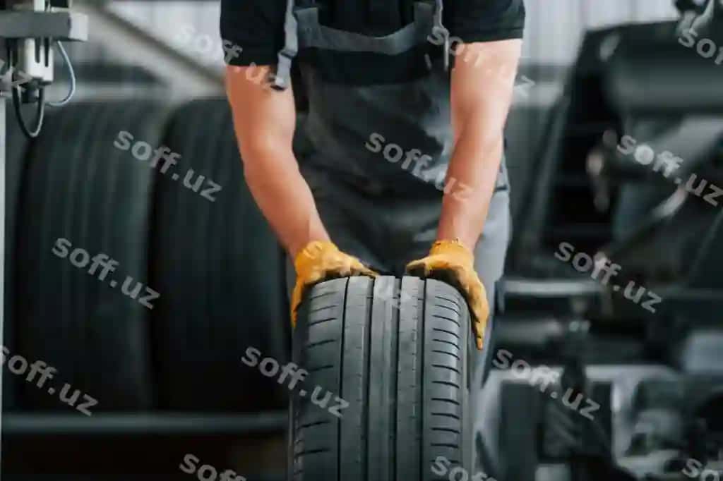 Old tomondan ko'rinish erkak formal kiyimda avto xizmati ishlaydi. | Front view man uniform is working auto service
