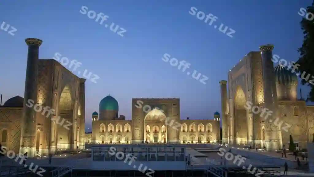 Qale Samarqand kecha O'zbekiston | Castle samarkand night uzbekistan