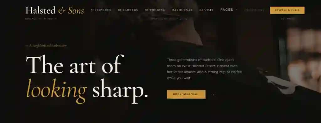 Barbershop template