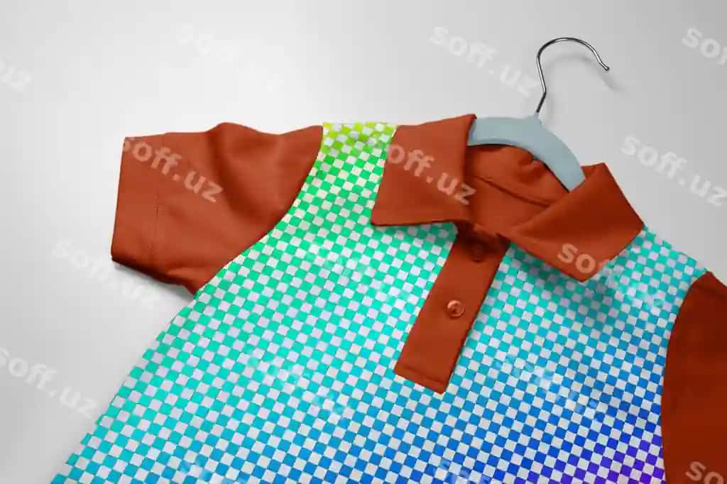 Bolalar maktab kiyimi namuna dizayni | Children s school uniform attire mock up design