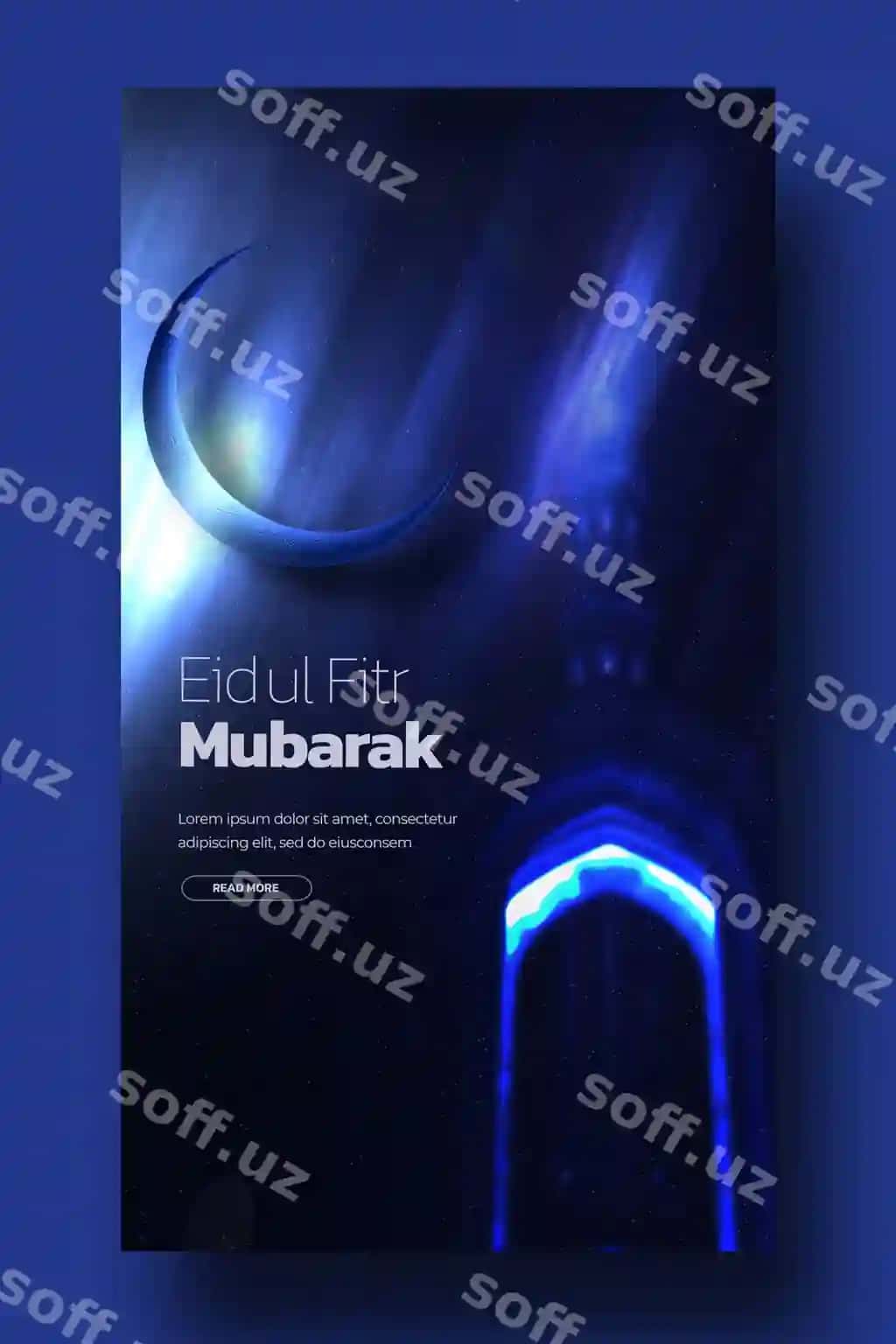 Ramazon hayiti muborak Facebook Instagram story shabloni | Eid mubarak eid ul fitr facebook instagram story template