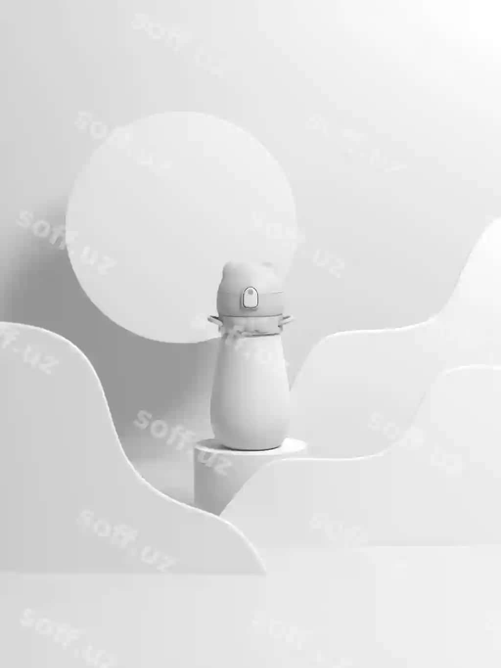 Bolalar uchun suv shishasining maketi | Water bottle mockup children