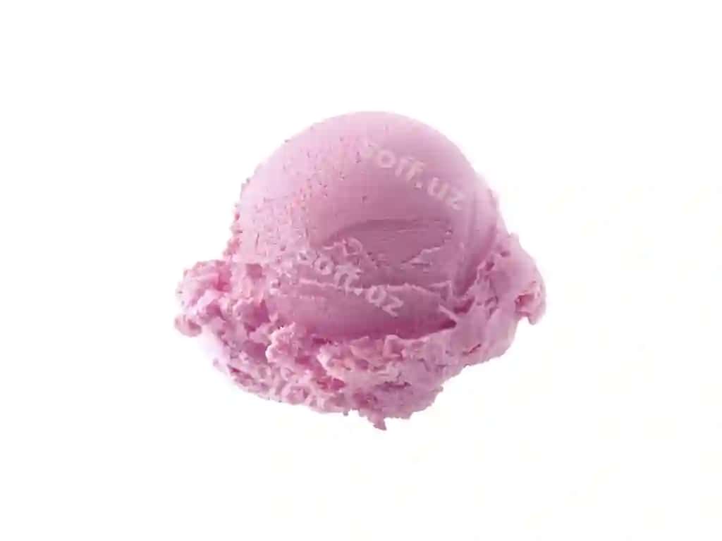 Muz sharfasi shaffof orqa fonda | Ice cream ball transparent background