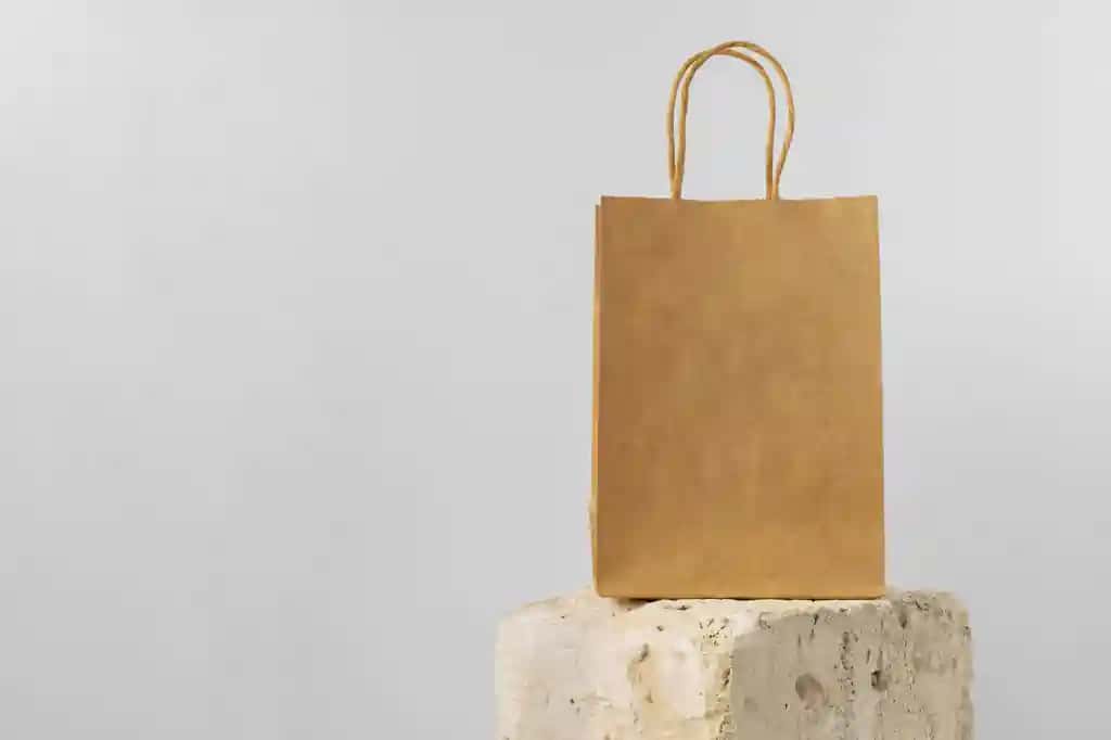 Qog'oz paket maketi | Paper bag mockup