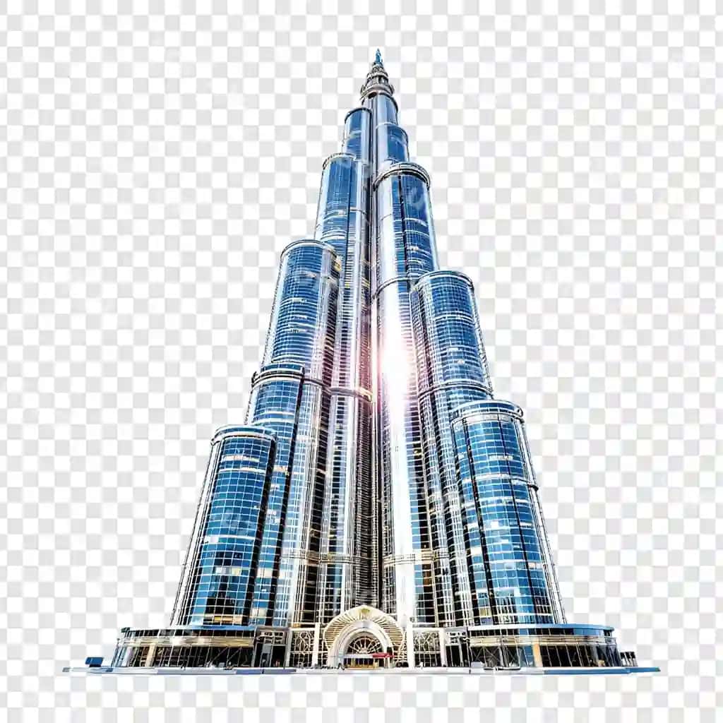 Dubaydagi mashhur Burj Xalifa osmono'par binosi | Burj khalifa iconic skyscraper dubai