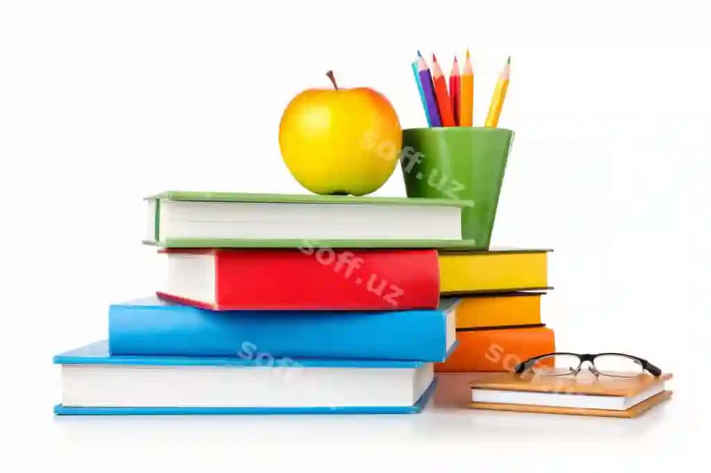 Moslashtiriladigan fonlar, kitoblar, maktab anjomlari, 32-perspektiv | Customizable backgrounds books school supplies 32 perspective