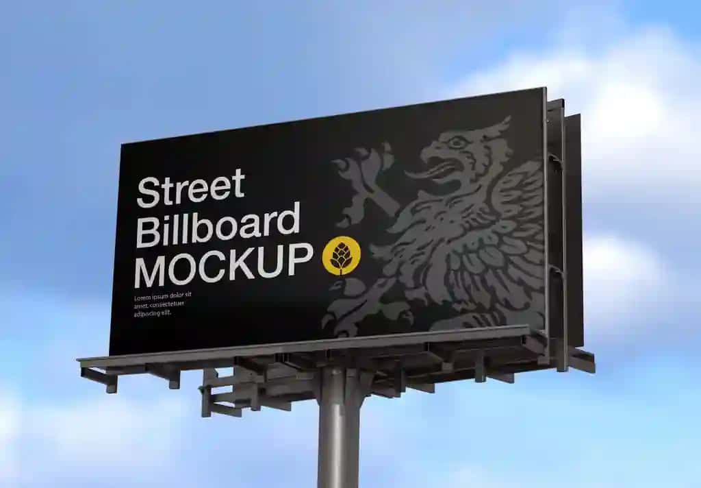 Billboard maketi | Billboard mockup