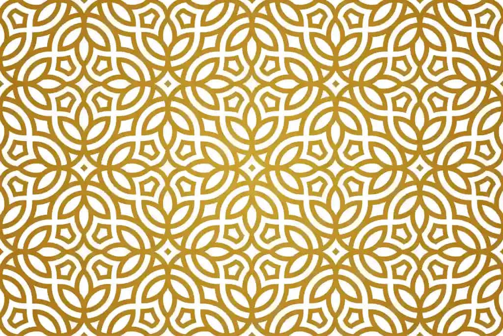 Choksiz arabcha naqshli fon Arab uslubidagi islomiy bezak | Seamless arabic pattern background arabian style islamic ornamental