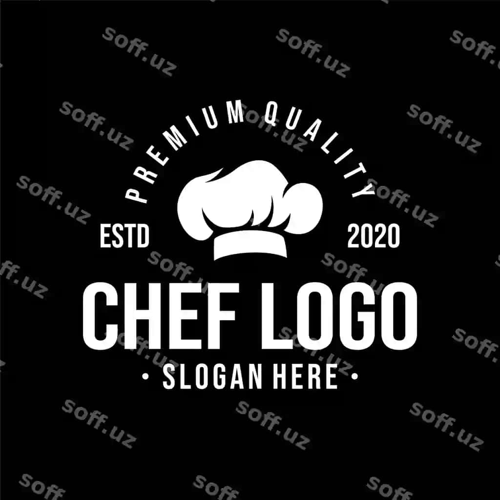 Chef logotip dizayn shablon ilhom vektor illustratsiyasi | Chef logo design template inspiration vector illustration