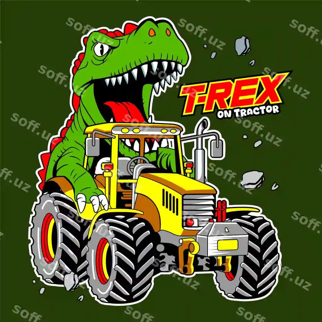 Trex vector traktor | Trex vector tractor 2