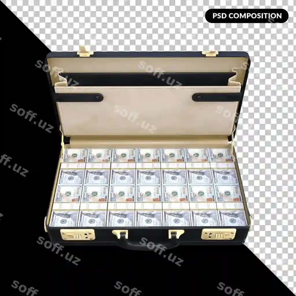 Dollar millionlab boy izolyatsiya qilingan premium psd | Dollars millions rich isolated premium psd