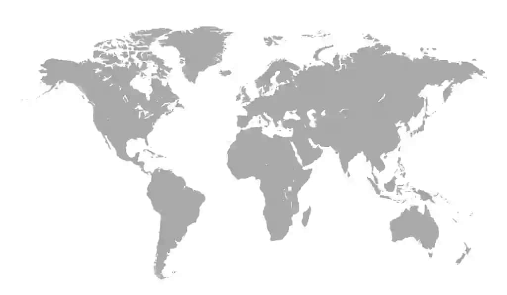 Izolyatsiya qilingan oq dunyo xaritasi | World map isolated white