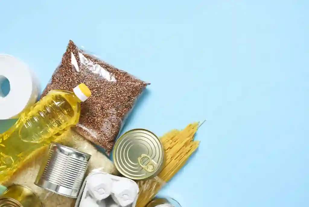 Oziq-ovqat yetkazib berish muhim mahsulotlar grechka spagetti kungaboqar yog'i konserva | Food delivery essential products buckwheat spaghetti sunflower oil canned food