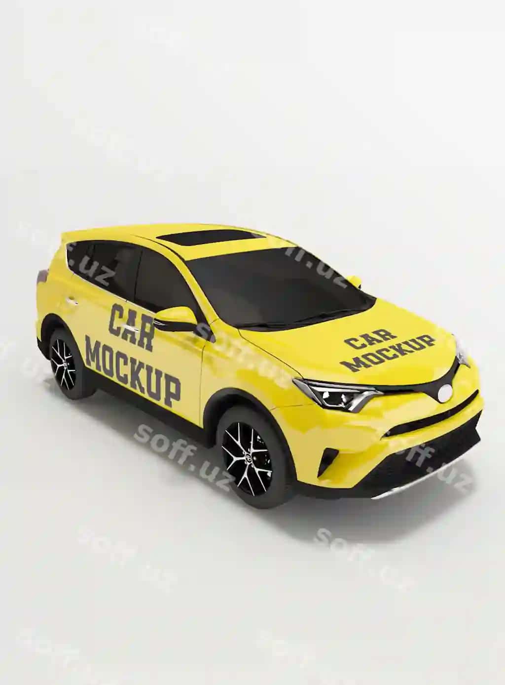 Offroad mashina namuna dizayni | Offroad car mockup design