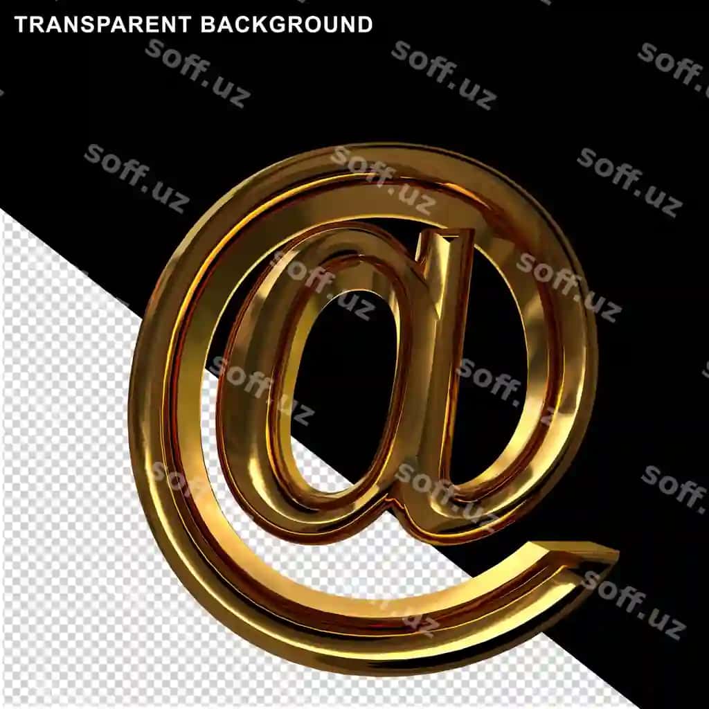 Belgilar o'ttiz 3d belgi | Symbols gold 3d symbol