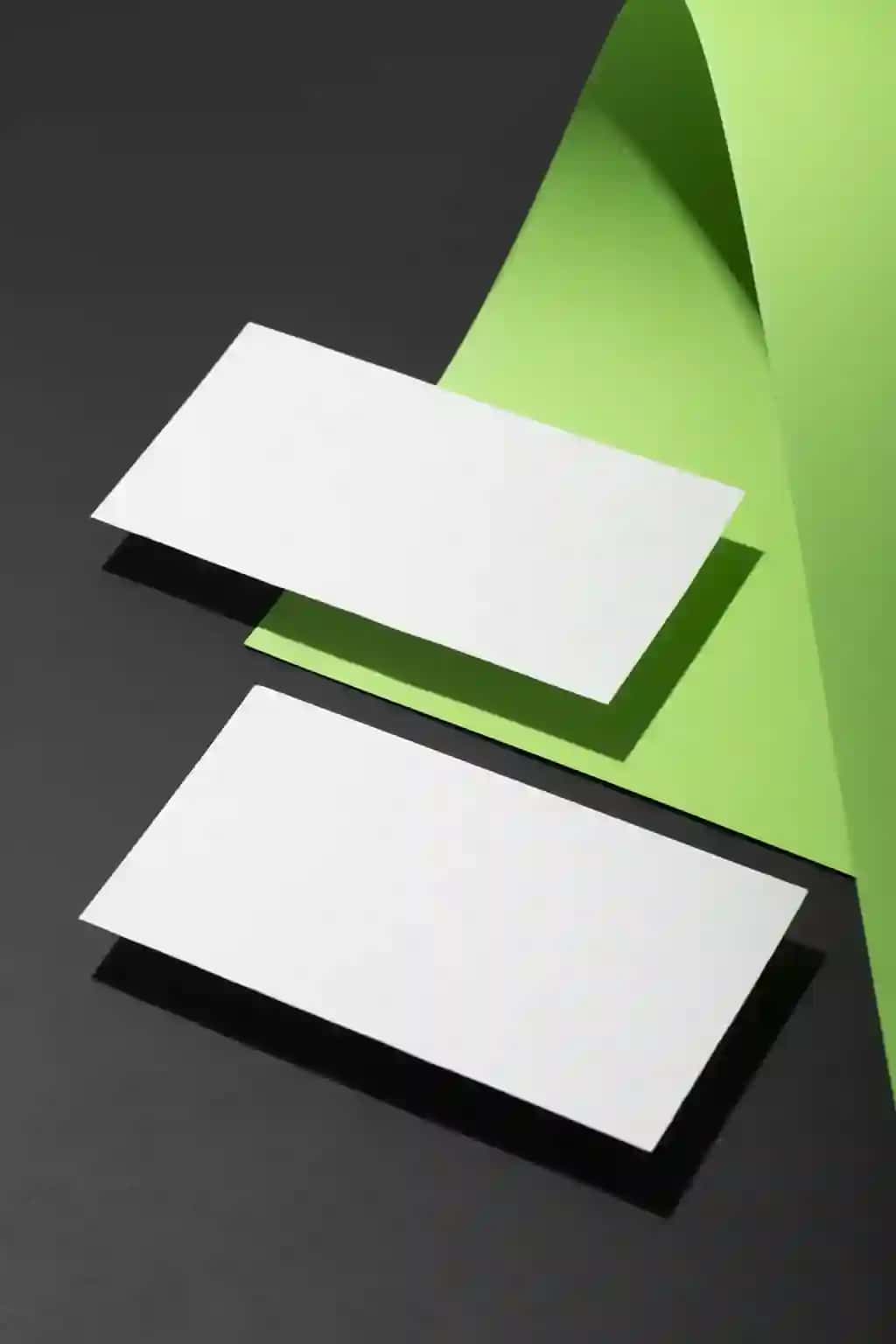 Kiber ohak ish yuritish maketi | Cyber lime stationery mockup